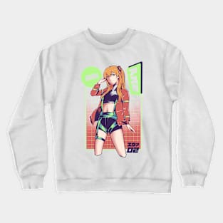 Anime Asuka T-Shirt Crewneck Sweatshirt